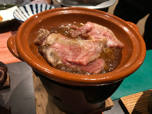 紀州みなべ温泉 料理宿 朝日楼 夕食 熊野牛