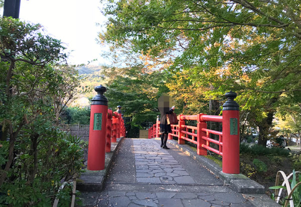 修善寺 楓橋