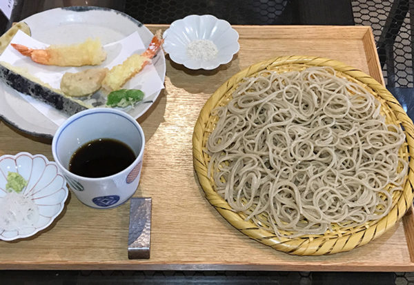 蕎麦 すみ蔵 天ぷら付もりそば