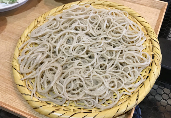 蕎麦 すみ蔵 天ぷら付もりそば 十割蕎麦