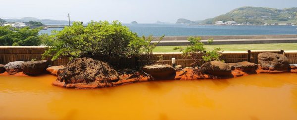 壱岐 海里村上 源泉かけ流し 天然温泉 自噴泉