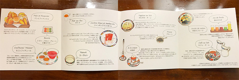 神戸北野ホテル 世界一の朝食 パンフレット 朝食メニュー 説明