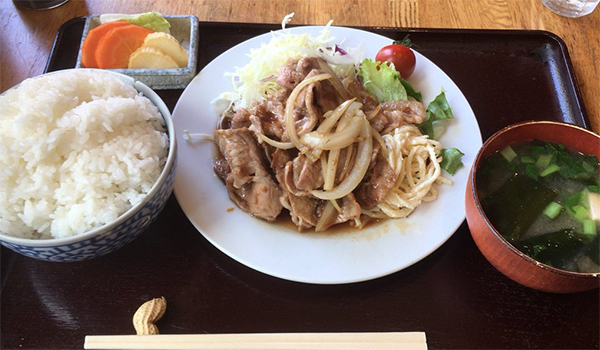 かりそめ天国 アンジャッシュ渡部 グルメランキング 菱田屋 生姜焼き定食