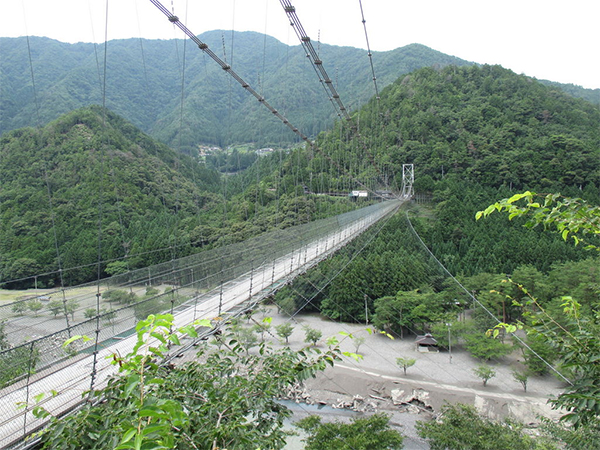 朝だ!生です旅サラダ ゲストの旅 3月30日 古田敦也 奈良 十津川温泉 谷瀬の吊橋