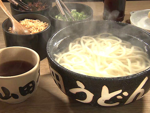 今ちゃんの実は 京阪滝井駅 山田製麺所 釜揚げうどん