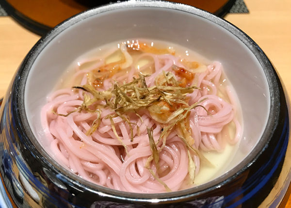 有馬温泉 有馬きらり 新和食 フュージョン 〆 桜麺