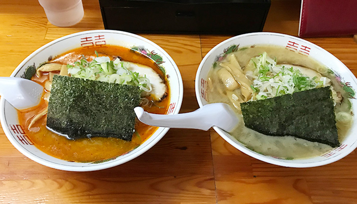 鳥取 倉吉 牛骨ラーメン 麵屋 八兵衛