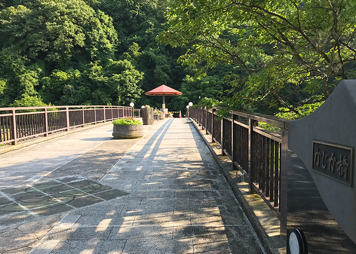 鳥取 三朝温泉 かじか橋 かじかの湯