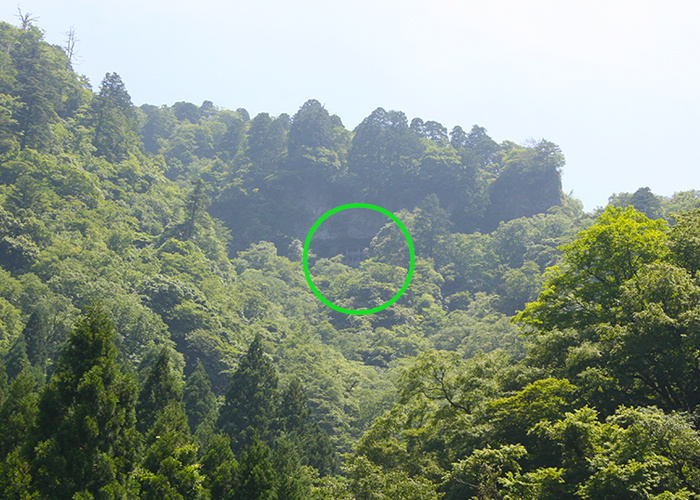 三徳山 三佛寺 投入堂 遥拝所