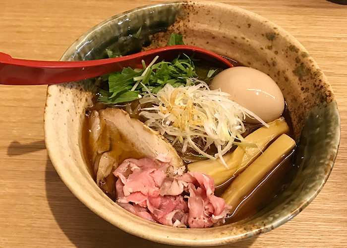 ジョーテラスオオサカ 大阪城下町 ラーメン小路 焼きあご塩らー麺 たかはし