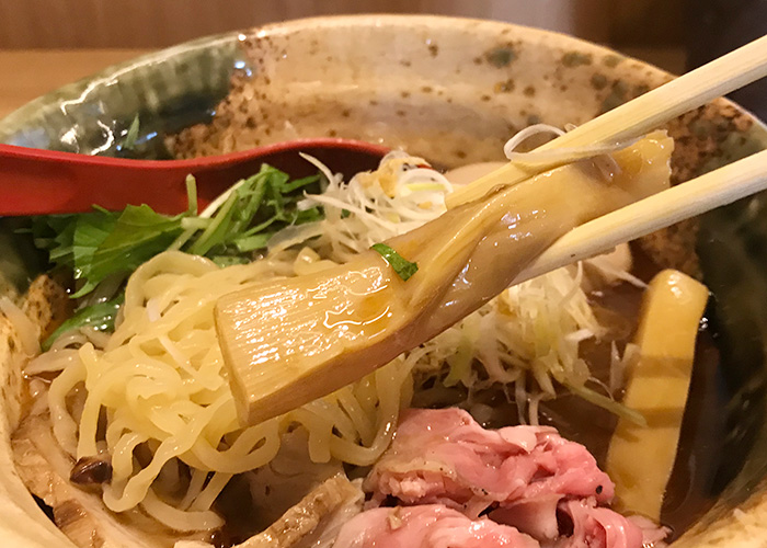 ジョーテラスオオサカ 大阪城下町 ラーメン小路 焼きあご塩らー麺 たかはし メンマ シナチク