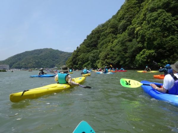 兵庫県立円山川公苑 カヤック