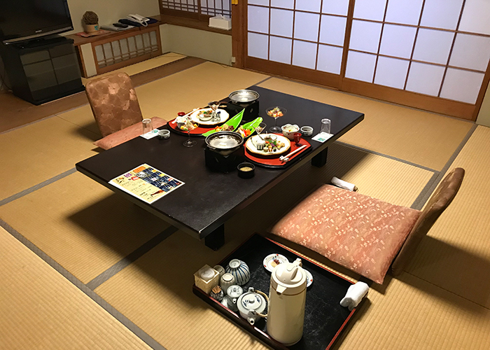 三朝温泉 旬彩の宿 いわゆ 夕食