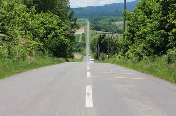 北海道 上富良野 ジェットコースターの路