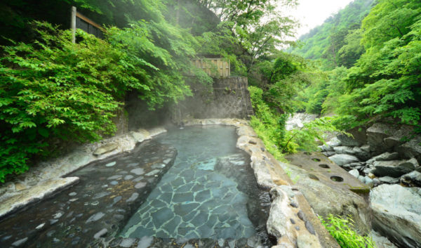 那須 塩原温泉 湯守 田中屋 野天風呂 仙郷湯