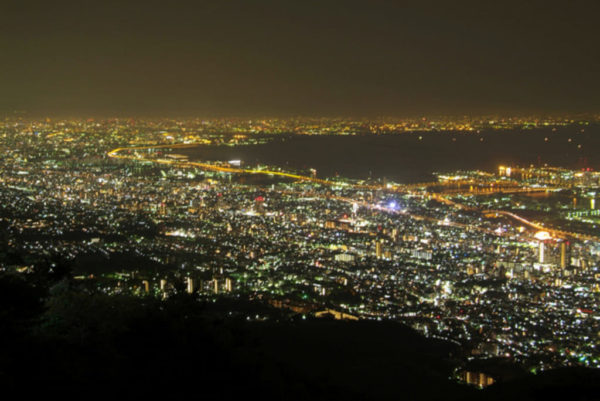 神戸 夜景 摩耶山 掬星台