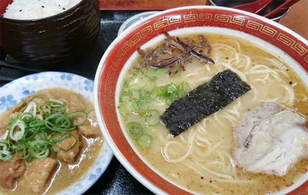 熊本 大黒ラーメン ラーメンセット