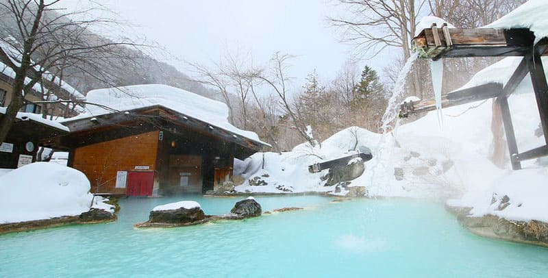 長野 松本 白骨温泉 泡の湯