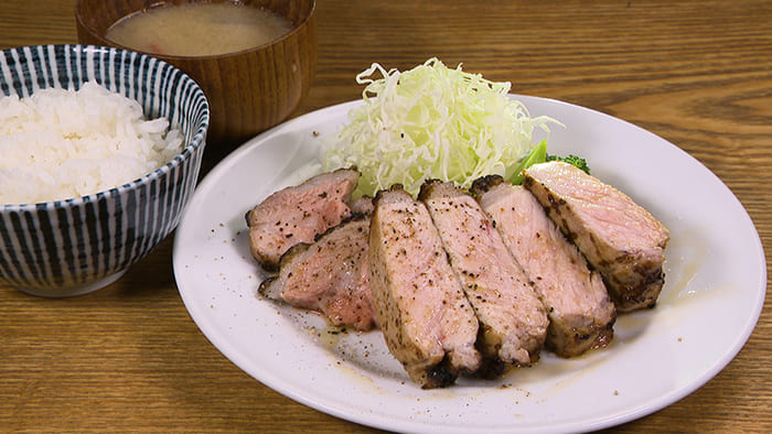 キッチンごりら どろぶたロースステーキ