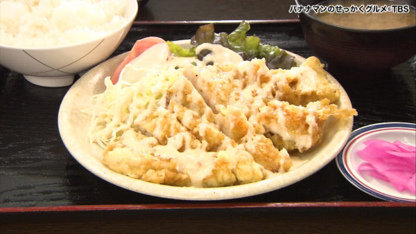 京都 三条 食堂はやし チキン南蛮定食