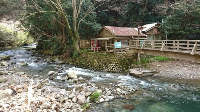 大澤温泉 野天風呂 山の家 外観