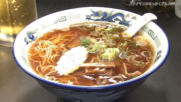 バナナマンのせっかくグルメ 長野県 松本市 めん処 金太郎 しょうゆラーメン