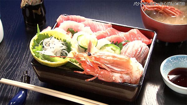 バナナマンのせっかくグルメ 千葉 いすみ市 四季 海鮮丼 伊八重