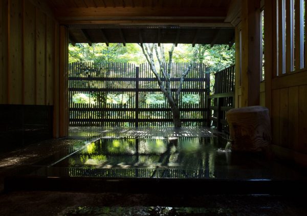 熊本 黒川温泉 旅館 奥の湯 一戸建て 離れ 竹林別館 お風呂