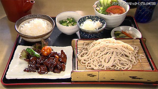 バナナマンせっかくグルメ 山梨 甲府 鳥もつ きり 蕎麦