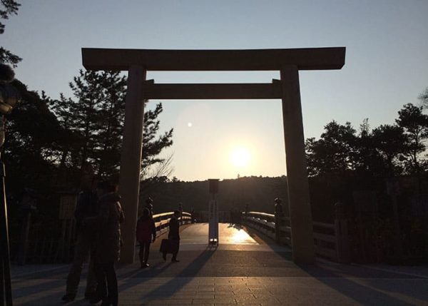 伊勢神宮 鳥居