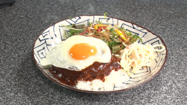 カフェレスト 菊 目玉バーグめし