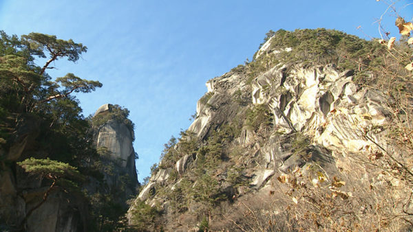 昇仙峡 夢の松島 覚円峰 天狗岩