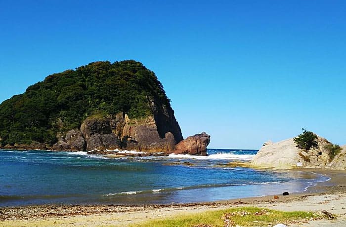 香美町香住 かえる島