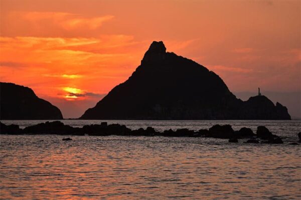 五島列島 中通島 矢堅目 夕日