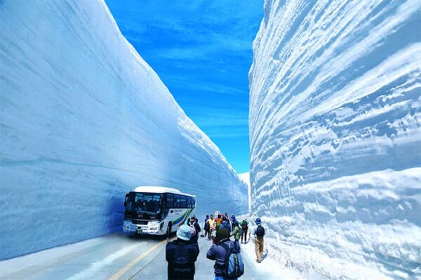 立山黒部アルペンルート 雪の大谷