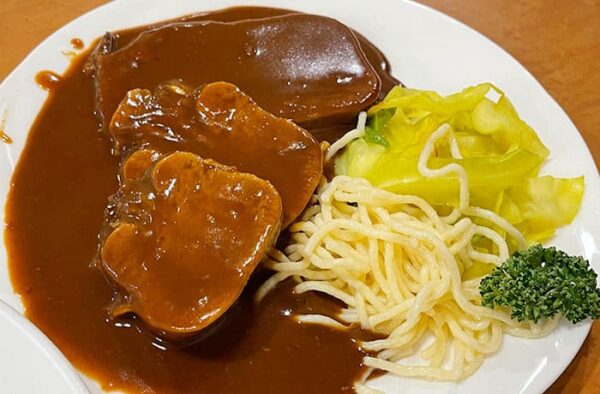 和歌山 洋食 老舗 レストラン フライヤ タンシチュー
