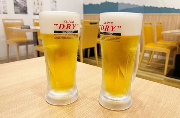 和歌山 南海和歌山市駅 キーノ和歌山 海鮮れすとらん 勘八屋 生ビール 生中