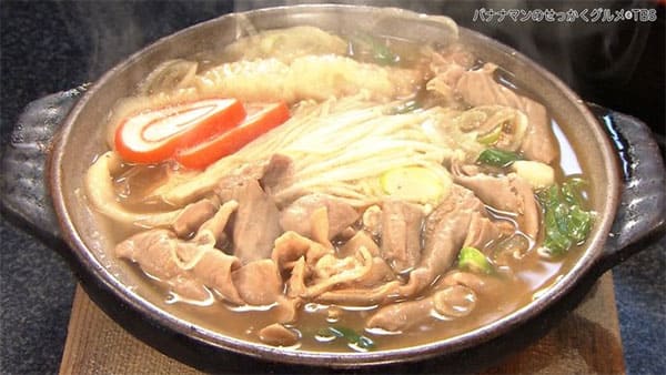 バナナマンのせっかくグルメ 富山県 富山市 糸庄 もつ煮込みうどん