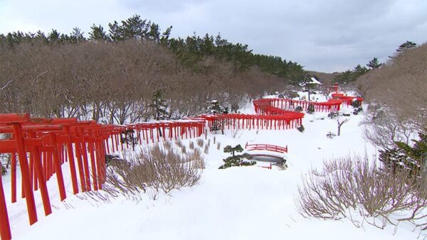 青森 つがる市 高山稲荷神社 千本鳥居