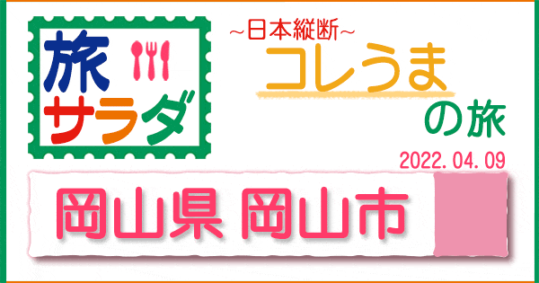 旅サラダ コレうま 岡山県 岡山市