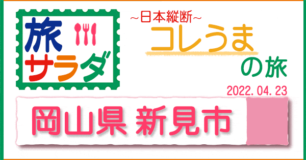 旅サラダ コレうま 岡山 新見市