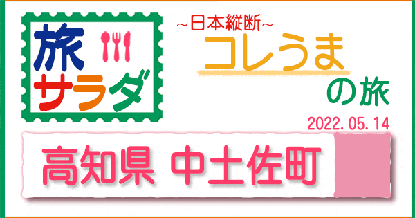 旅サラダ コレうま 高知 中土佐町