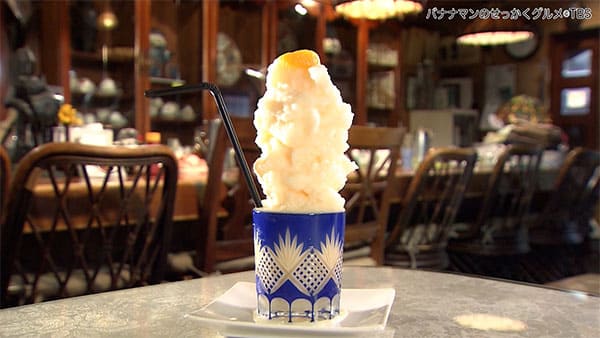 バナナマンのせっかくグルメ 接待 長崎 銅八銭 食べるミルクセーキ