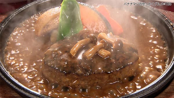 バナナマンのせっかくグルメ 山口 岩国市レストハウス レモン ハンバーグ