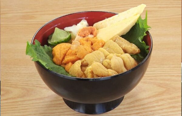 青森 八戸 小舟渡食堂 二色生ウニ丼