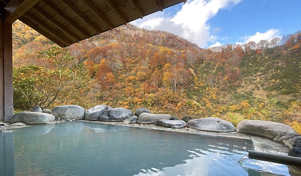 新潟 妙高 燕温泉 温泉宿 花文 温泉 硫黄泉