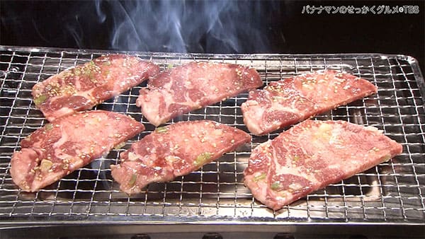 バナナマンのせっかくグルメ 北海道 旭川市 焼肉 楓月縁 タン塩