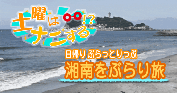 土曜なナニする 日帰り ぷらっとりっぷ 湘南