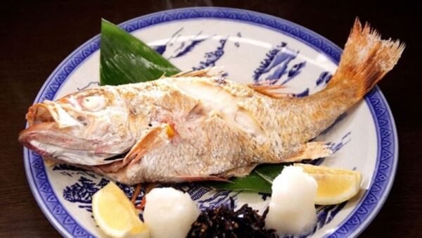 石川 金沢 地酒・地魚・旬菜 よね崎 のど黒 塩焼き