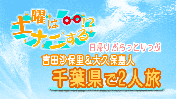 土曜はナニする 日帰り ぷらっとりっぷ 吉田沙保里 大久保嘉人 千葉